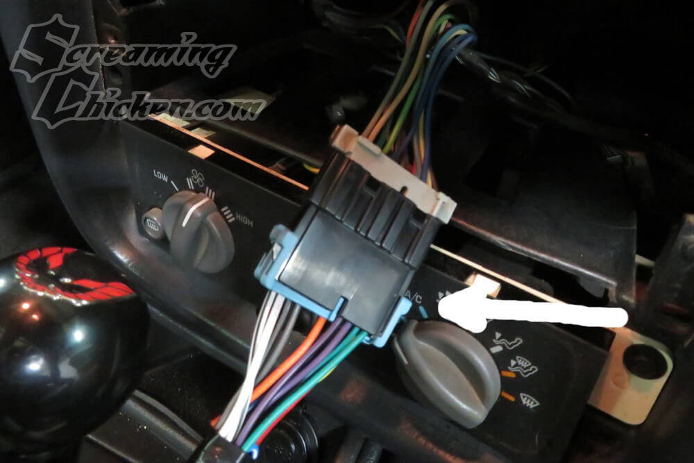 1993-2002 Camaro/Firebird Radio Install Harness- installed