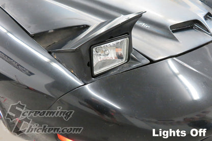 1993-97 Firebird Conversion Headlights- installed