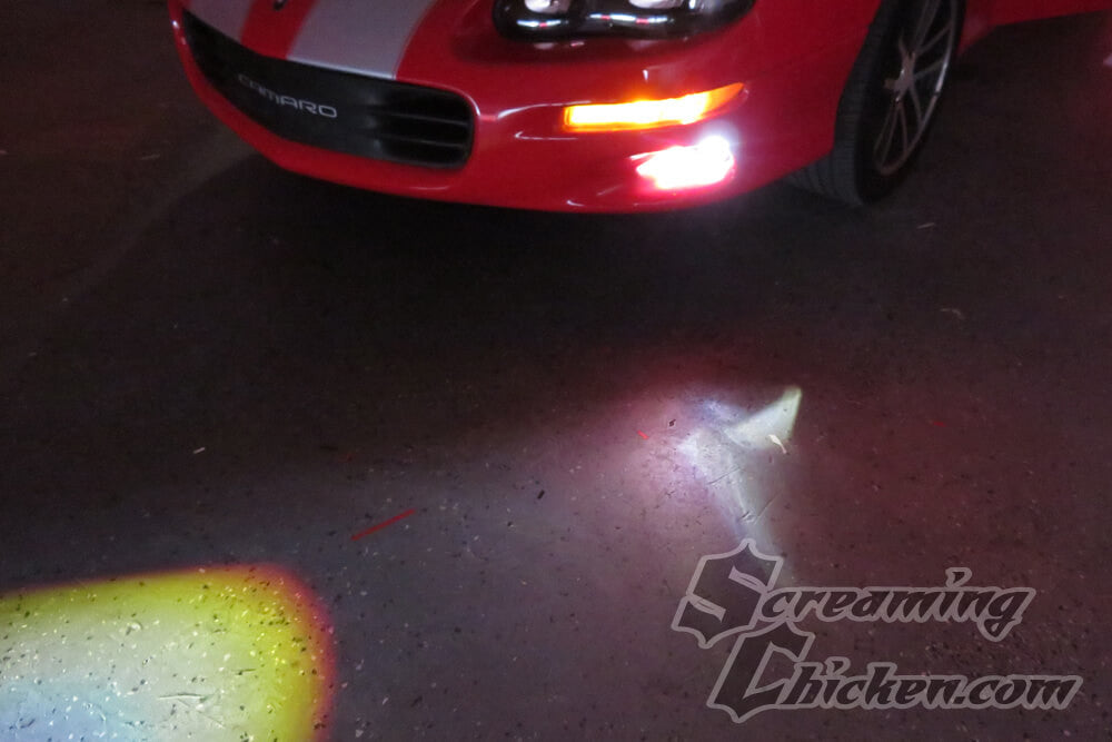 1998-2002 Camaro Morimoto XB Fog Lights- illuminated 2