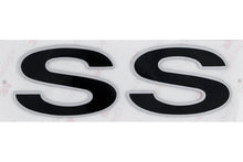1996-2002 Camaro SS Emblem Black w/ Silver (Fender or Rear Panel)