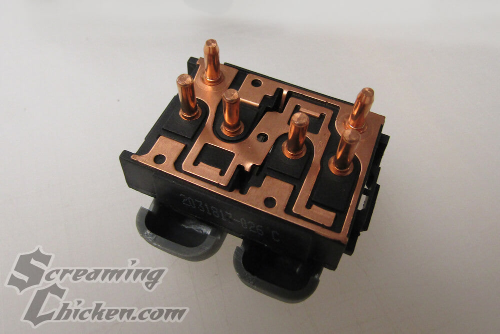1993-2002 Firebird Driver Side Power Window Switch- bottom view
