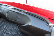 1993-2002 Camaro/Firebird Interior Rear Hatch Cargo Panel Retainer- installed
