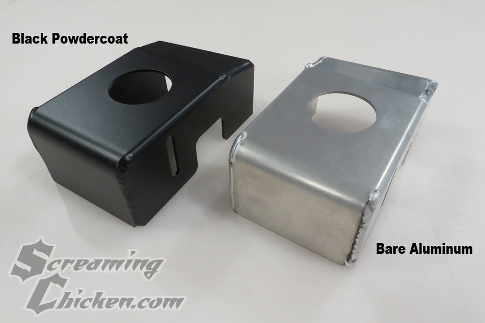 1998-2002 Camaro/Firebird Aluminum Master Cylinder Cover- color comparison