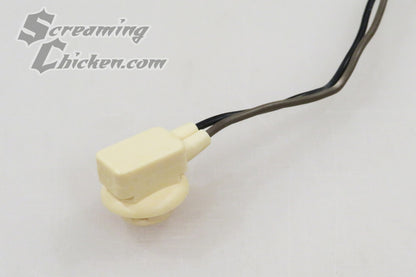 1982-92 Camaro/Firebird Side marker & License Plate Light Connector- rear view