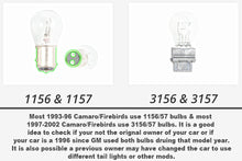 1993-1997 Camaro/Firebird LED Front Turn Signal Bulbs- bulb comparison