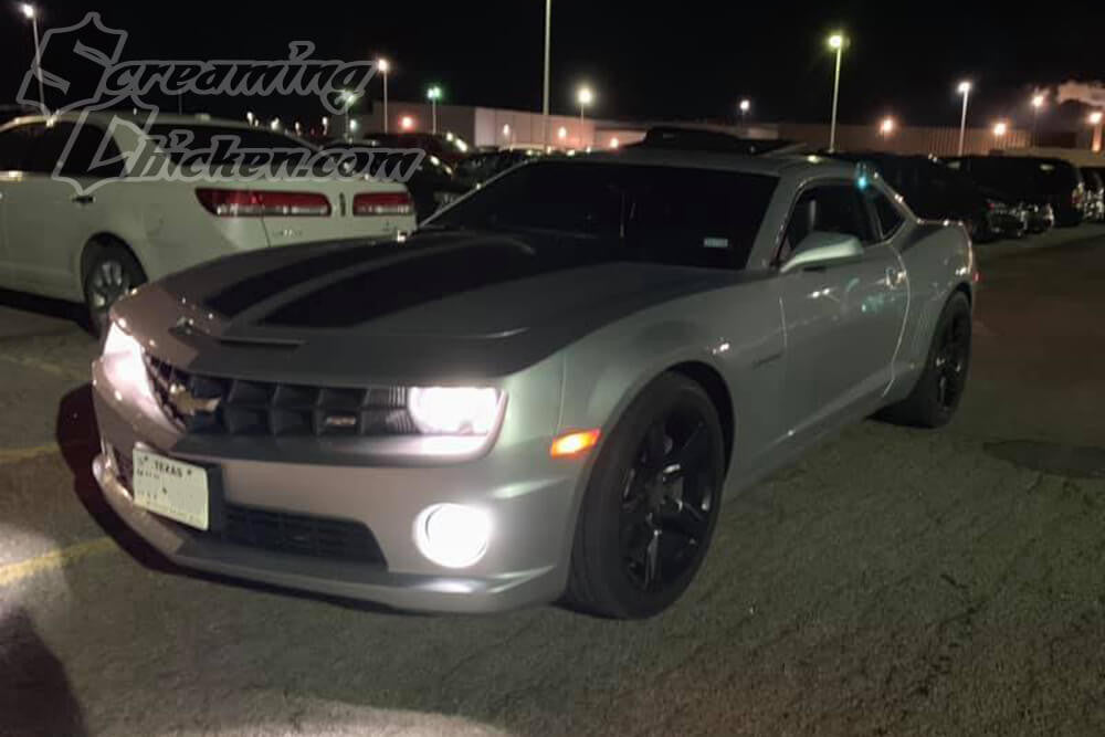 2010-13 Camaro LED DRL/Fog Light bulbs- illuminated 1