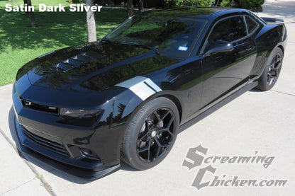 2010-15 Camaro Gen6 Hash Mark Stripes- dark silver