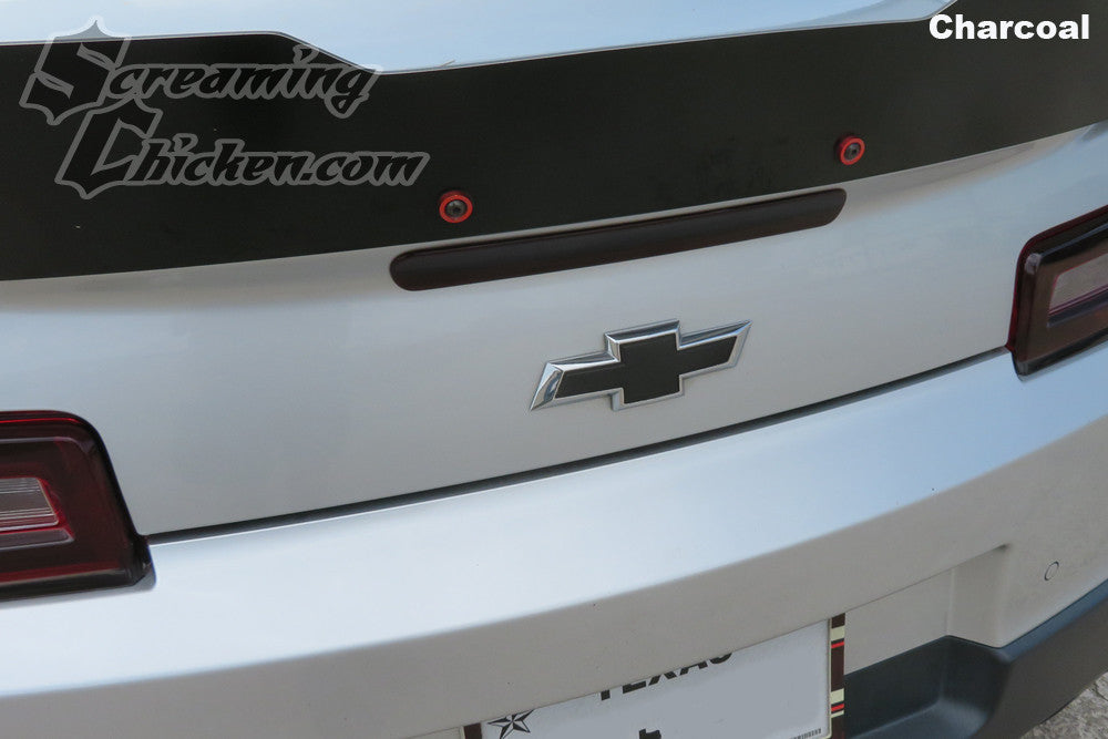 2014-15 Camaro Smoked 3rd Brake Light Overlay- installed