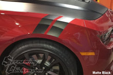 2010-15 Camaro Hash Mark Stripes- matte black