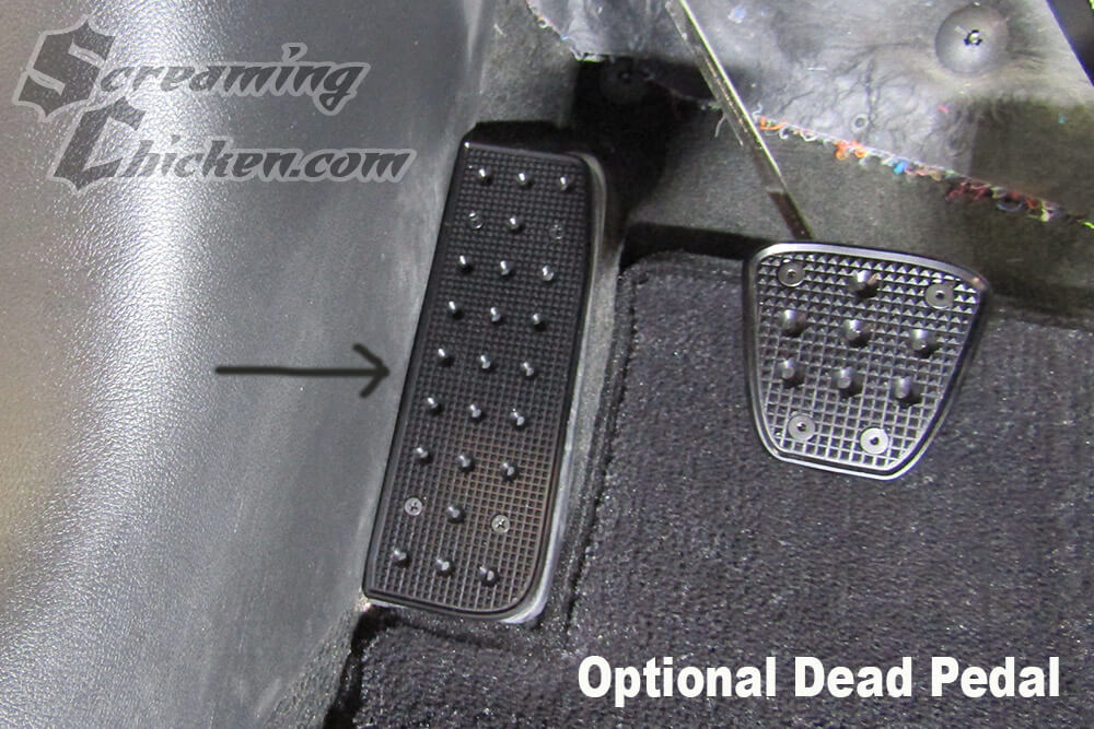 2010-15 Camaro SRP Racing Grid Pedal Covers