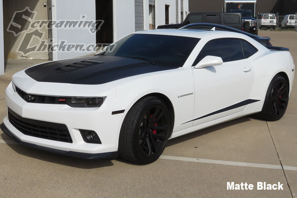 2010-15 Camaro Lower Body Accent Stripes - Matte Black 3