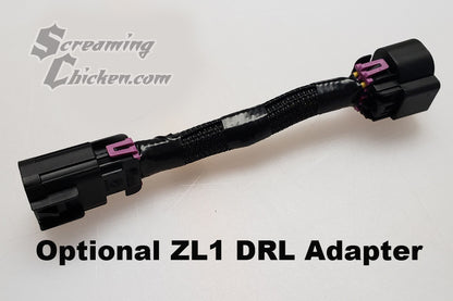 2012-15 Camaro ZL-1 LED DRL bulbs- optional drl adapter