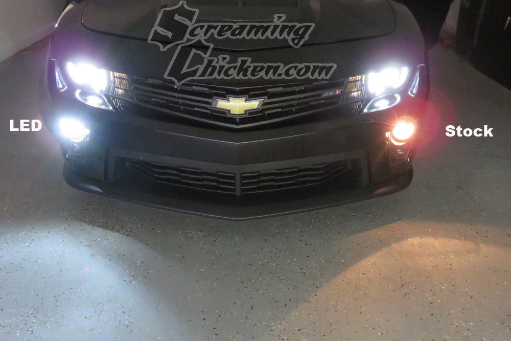 2012-15 Camaro ZL-1 LED DRL bulbs- comparison