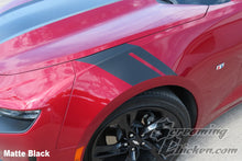2016-23 Camaro Gen6 Hash Mark Stripes - matte black