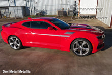 2016-23 Camaro Track Stripes- gun metal metallic