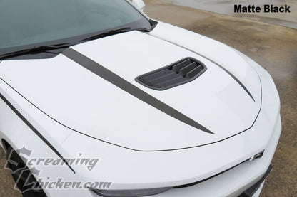 2019-23 Camaro Hood Spears- matte black