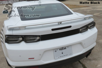 2016-23 Camaro Trunk Blackout- matte black 4
