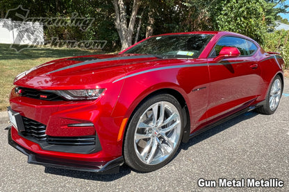 2016-23 Camaro Javelin Side Stripes- gun metal metallic 2