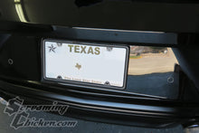 2010-23 Camaro Black Slim License Plate Frame - installed
