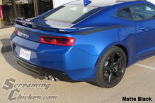 2016-23 Camaro Quarter Spears- matte black 1