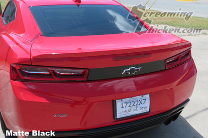 2016-23 Camaro Trunk Blackout- matte black 3