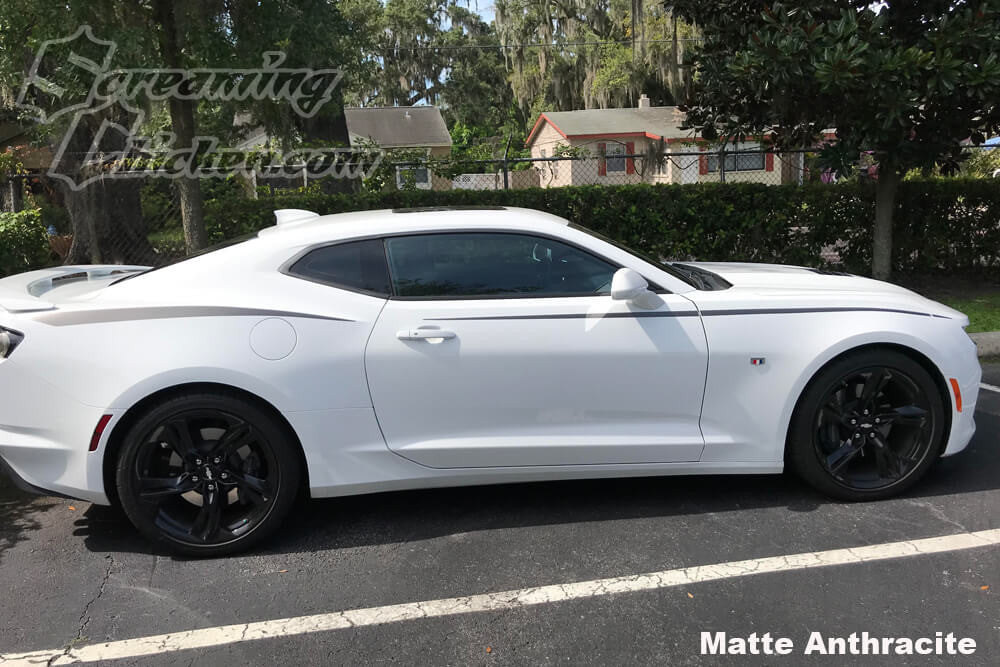 2016-23 Camaro Javelin Side Stripes- matte anthracite