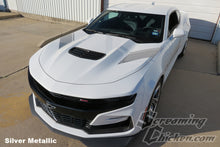 2016-23 Camaro 1LE Style War Stripe- silver metallic