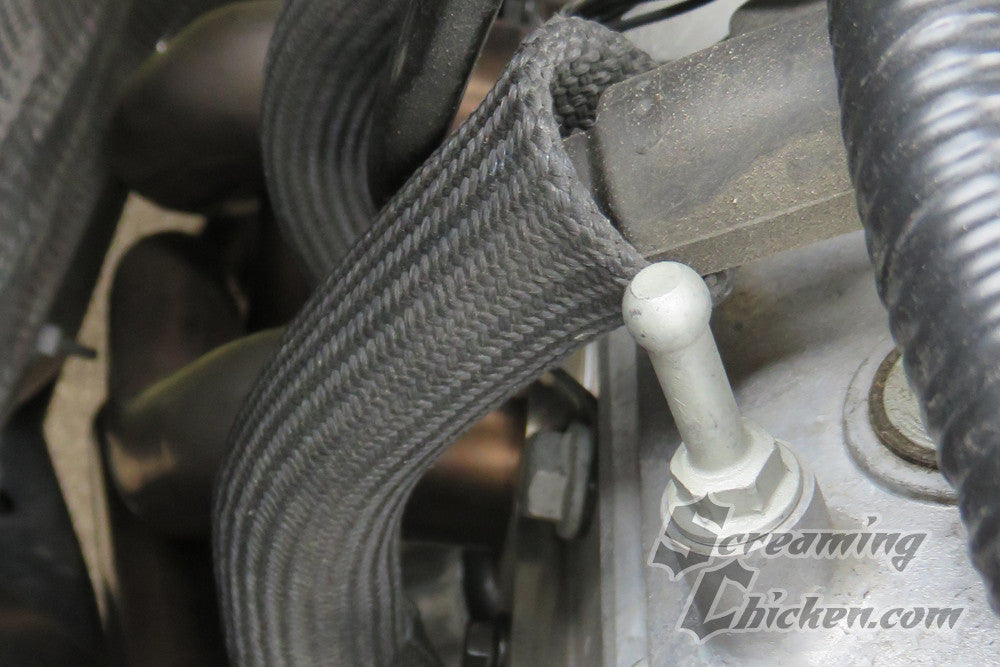 Hinson LT Spark Plug Wire Boots- black installed