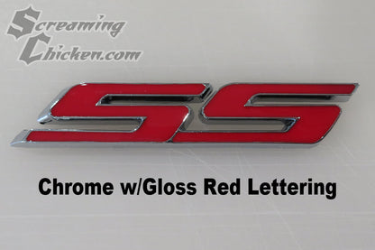 2010-15 Camaro SS Emblem- gloss red