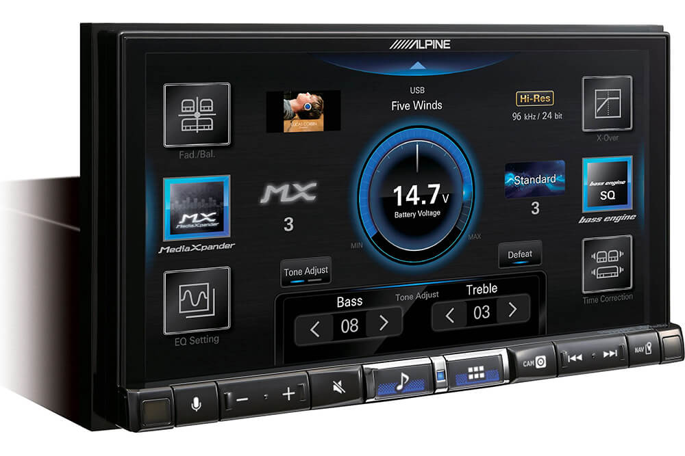 Alpine iLX-507 Double DIN Radio