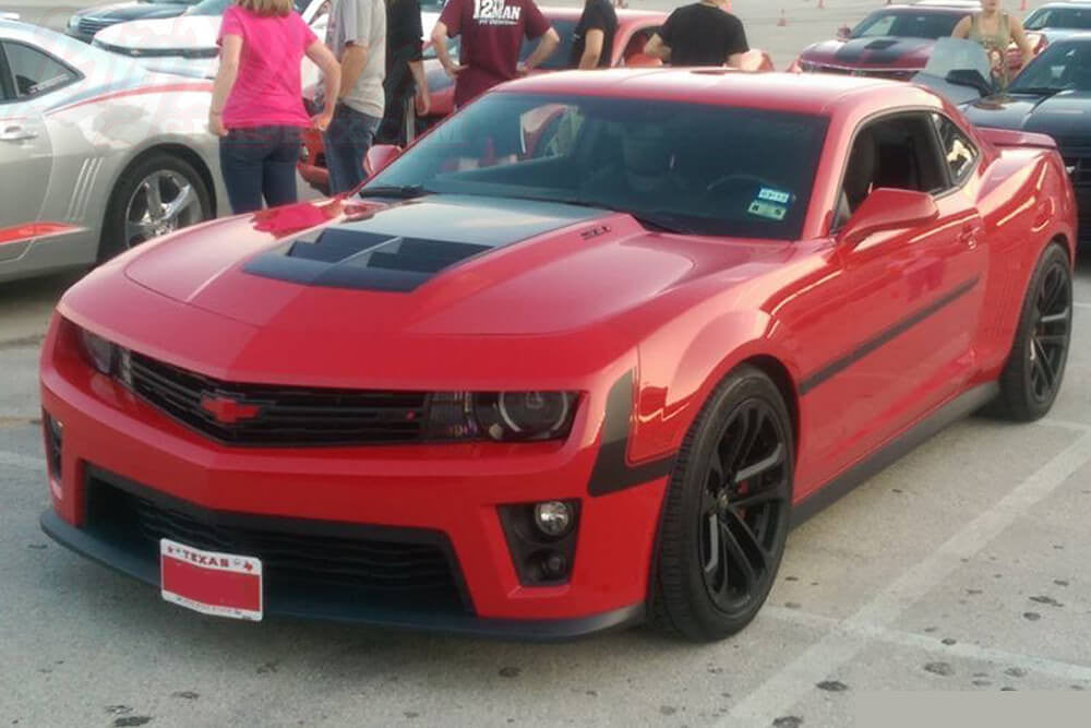 2010-13 Camaro Reverse Hockey Stripes