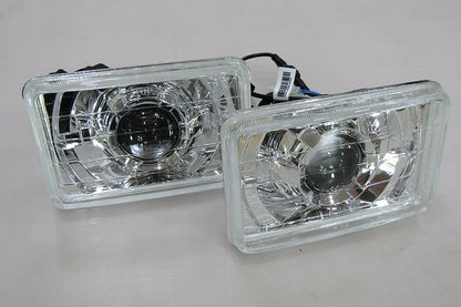 1991-92 Firebird Dapper Lighting LED Foursix Headlights (Pair)