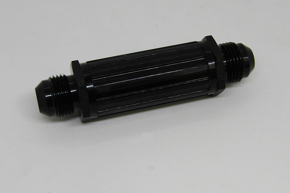 FLF Carburetor Fuel Filter  - 30 Micron (AN fittings)