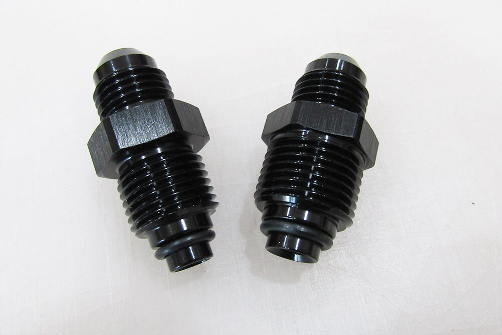 1967-81 Camaro/Firebird AN Steering Box Fittings