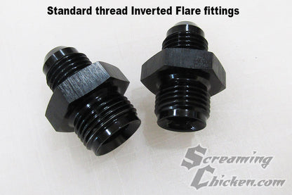 1967-81 Camaro/Firebird AN Steering Box Fittings