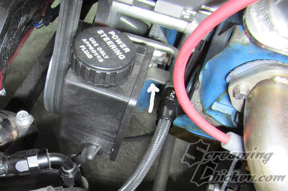 Type II Power Steering Pump AN Pressure Line Fitting Kit