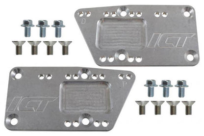 1973-81 Camaro/Firebird ICT Billet Adjustable SBC to LS Motor Mount Adapters