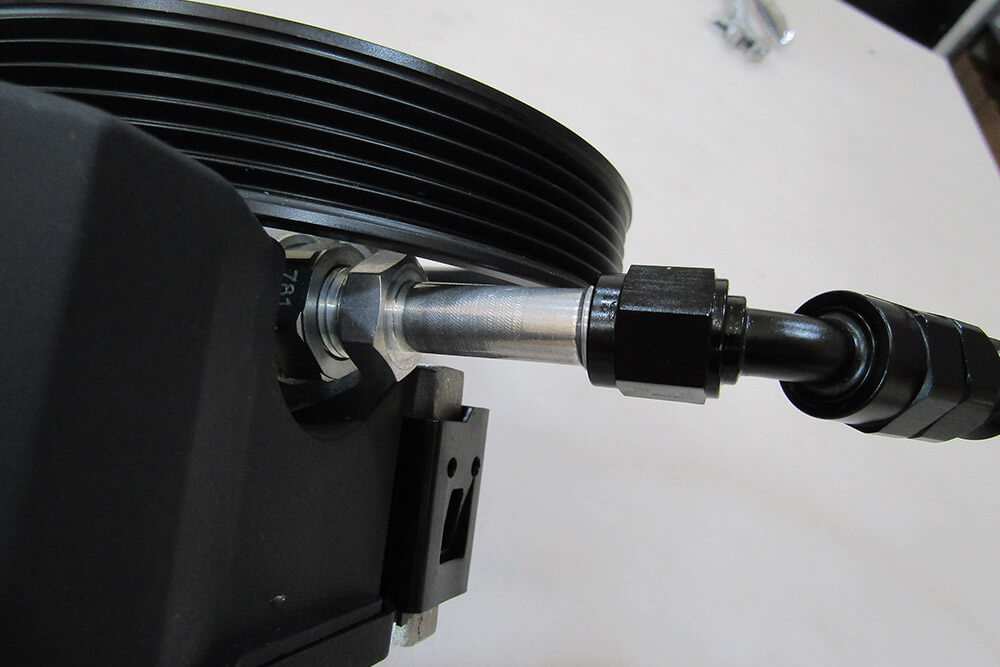 LS1 Power Steering Pump AN Pressure Line Adapter