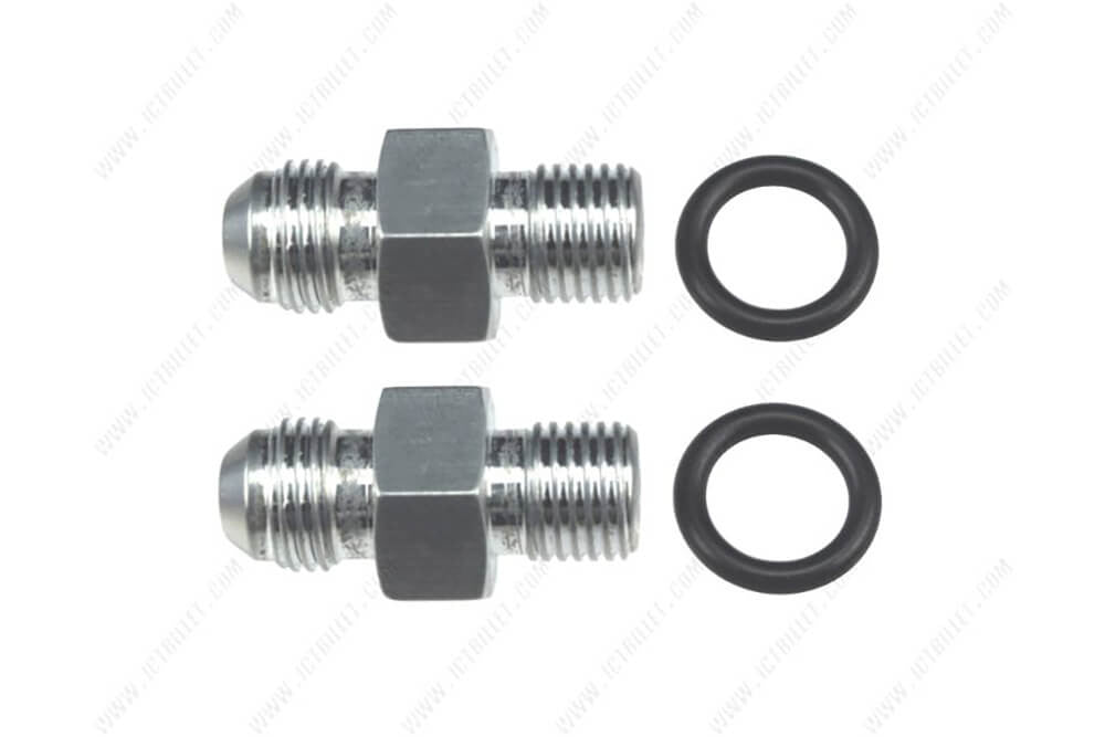 6 AN Transmission Fittings -  TH350, TH400, 700r4, 200-4R & 4L60E