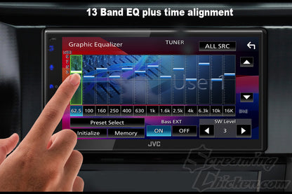 JVC KW-M690BTW Double DIN Radio