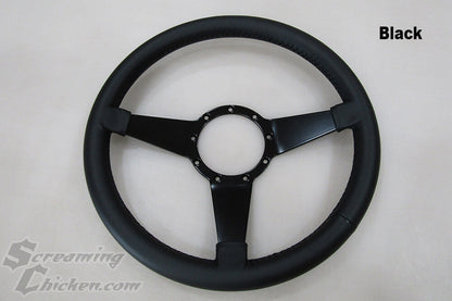 1969-81 Camaro/Firebird Black Lecarra 3 Spoke Billet Steering Wheel