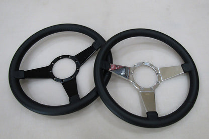 1969-81 Camaro/Firebird Black Lecarra 3 Spoke Billet Steering Wheel