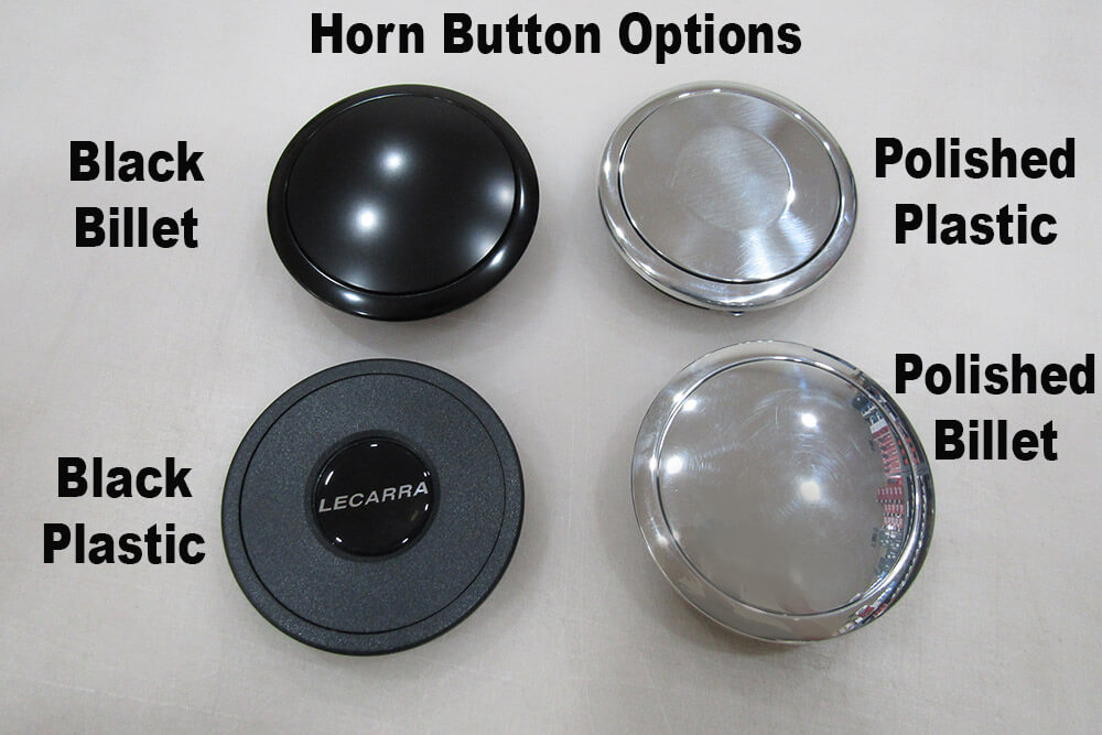 1982-92 Camaro/Firebird Black Lecarra 3 Spoke Billet Steering Wheel