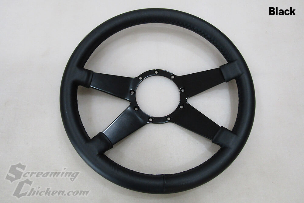 1969-81 Camaro/Firebird Black Lecarra Mark 9 Billet Steering Wheel