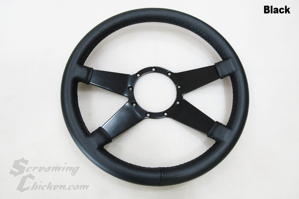 1982-92 Camaro/Firebird Black Lecarra Mark 9 Billet Steering Wheel