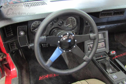 1982-92 Camaro/Firebird Black Lecarra Mark 9 Billet Steering Wheel
