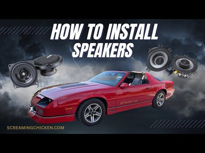 1982-92 Camaro/Firebird Alpine S2-S65C Component Rear Speakers