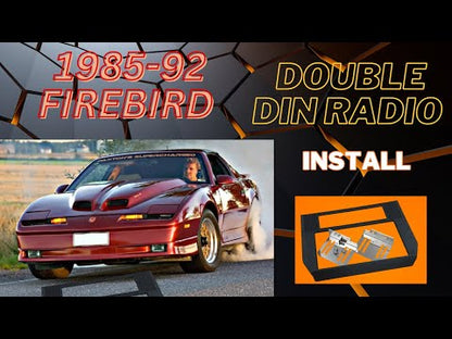 1985-92 Firebird Double DIN Install Kit (Bezel & Brackets)