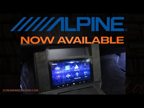 Alpine iLX-W770-M Double DIN Radio – Screaming Chicken