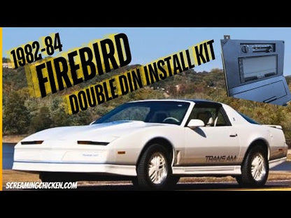 1982-84 Firebird Double DIN Install Kit (Bezel & Brackets)